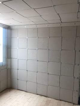 Padgenite Interlock System for fire training towers 