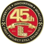 WHP Trainingtowers 45th Anniversary coin