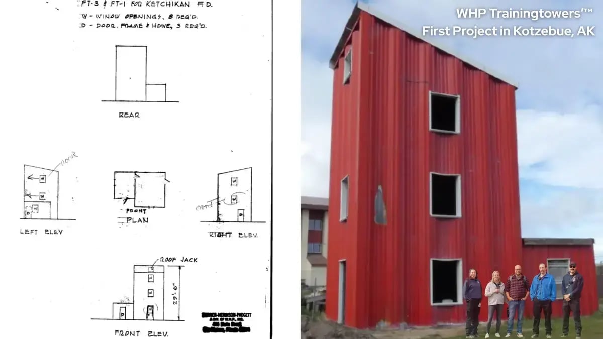WHP Trainingtowers™ First Project in Kotzebue, AK 2025