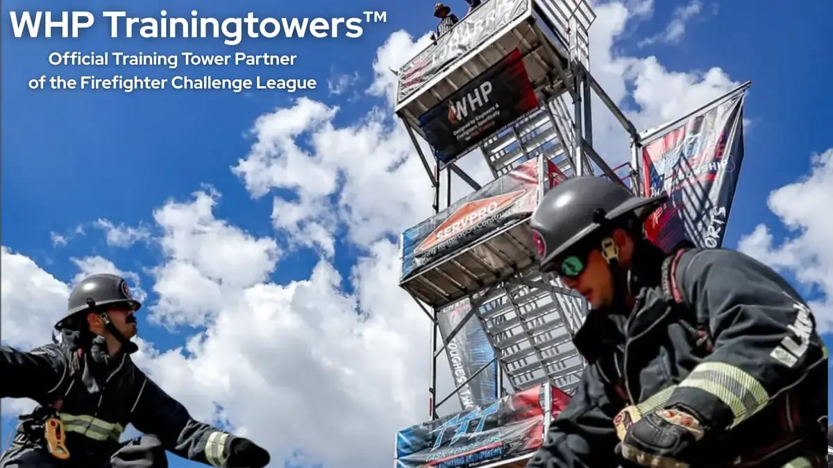 WHP Trainingtowers™ Official Training Tower Partner of the Firefighter Challenge League