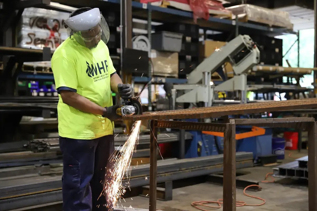 WHP Trainingtowers™ employee at work