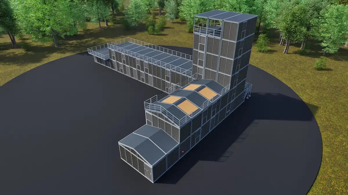 WHP Trainingtowers™ largest MODx Modular™ tower, Clark Co. (Las Vegas), NV