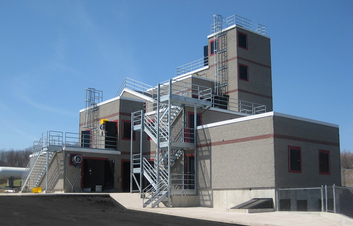 fire training towers with hot-dipped galvanized steel