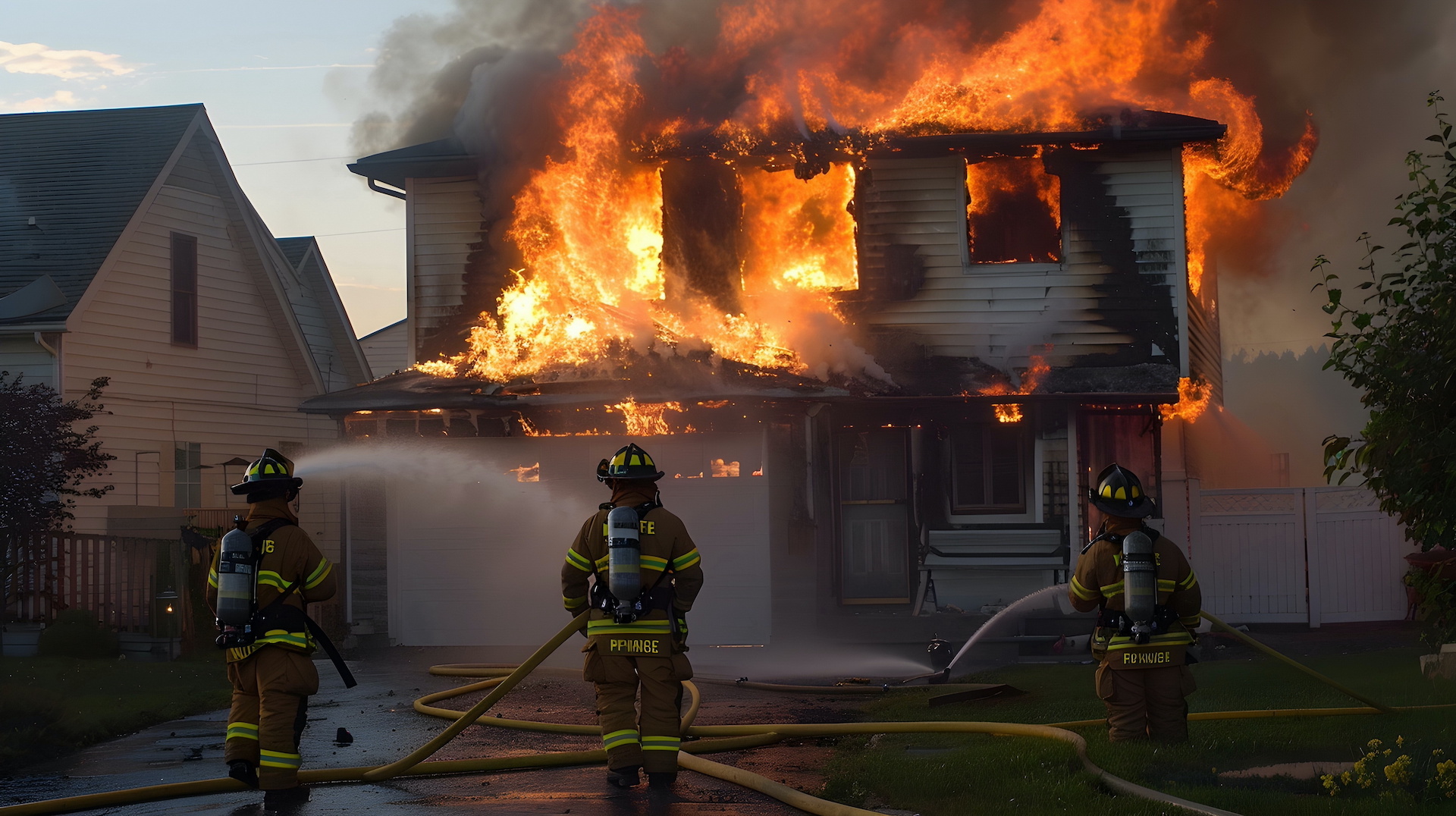 Realistic fire training, WHP training towers, 2024